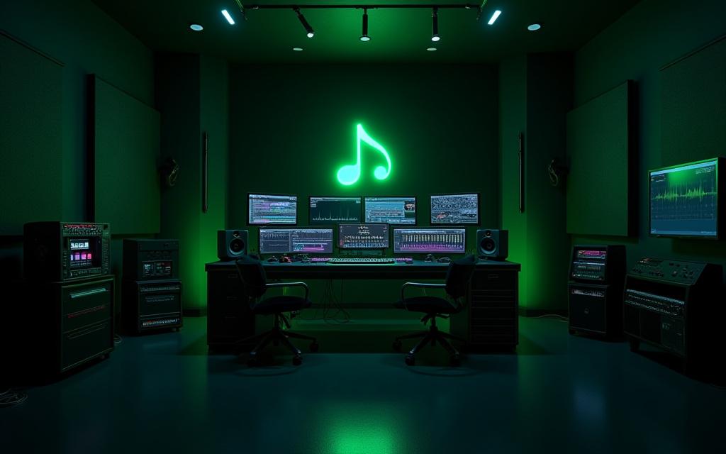 Interactive music technology and immersive entertainment workspace